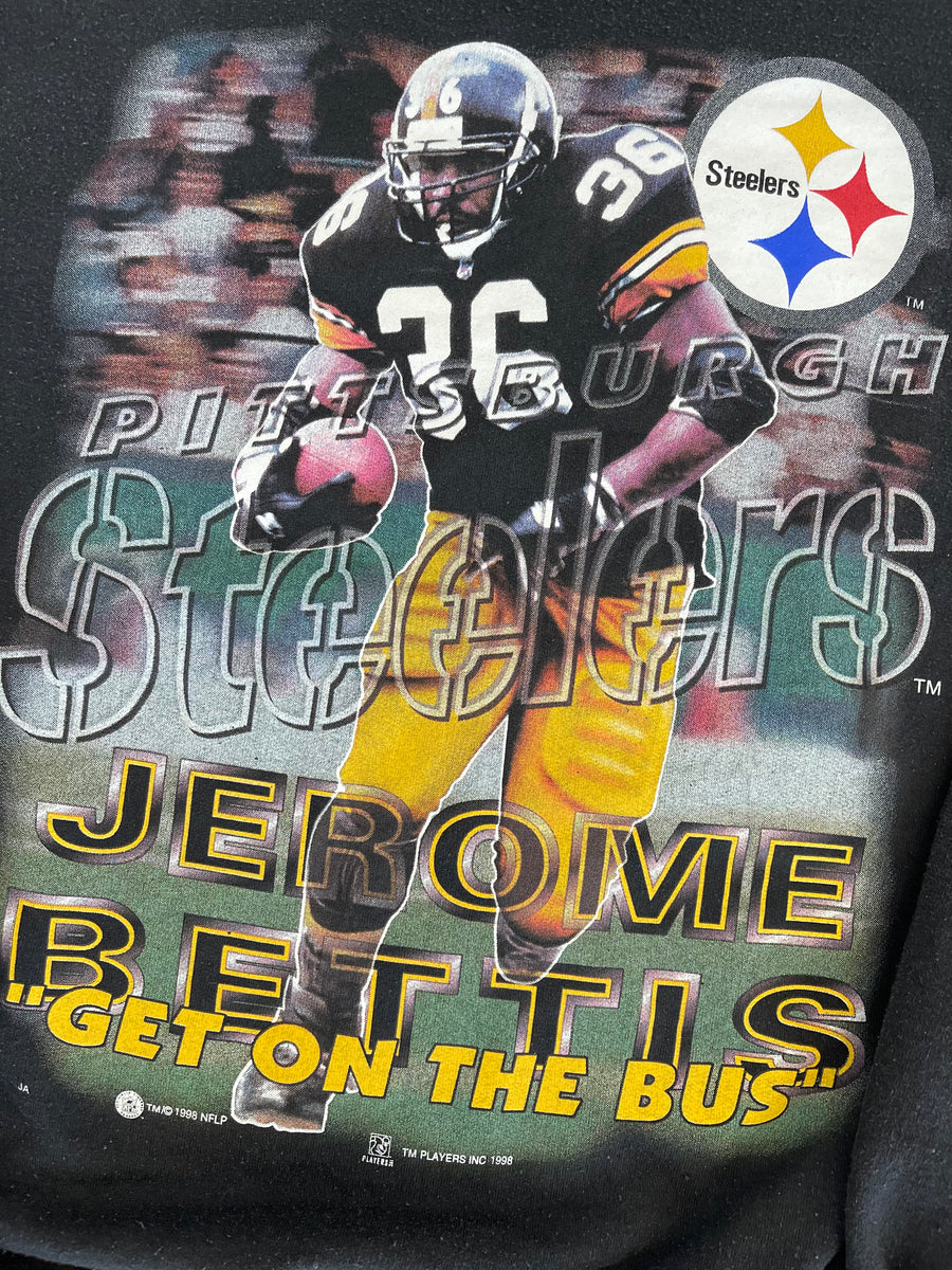 Vintage 1998 Jerome Bettis Pittsburgh Steelers Sweater L