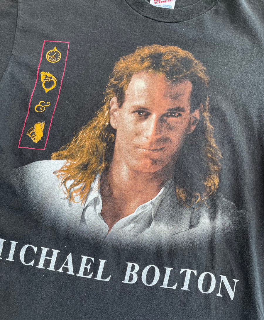 Vintage 1993 Michael Bolton Tour Tee L