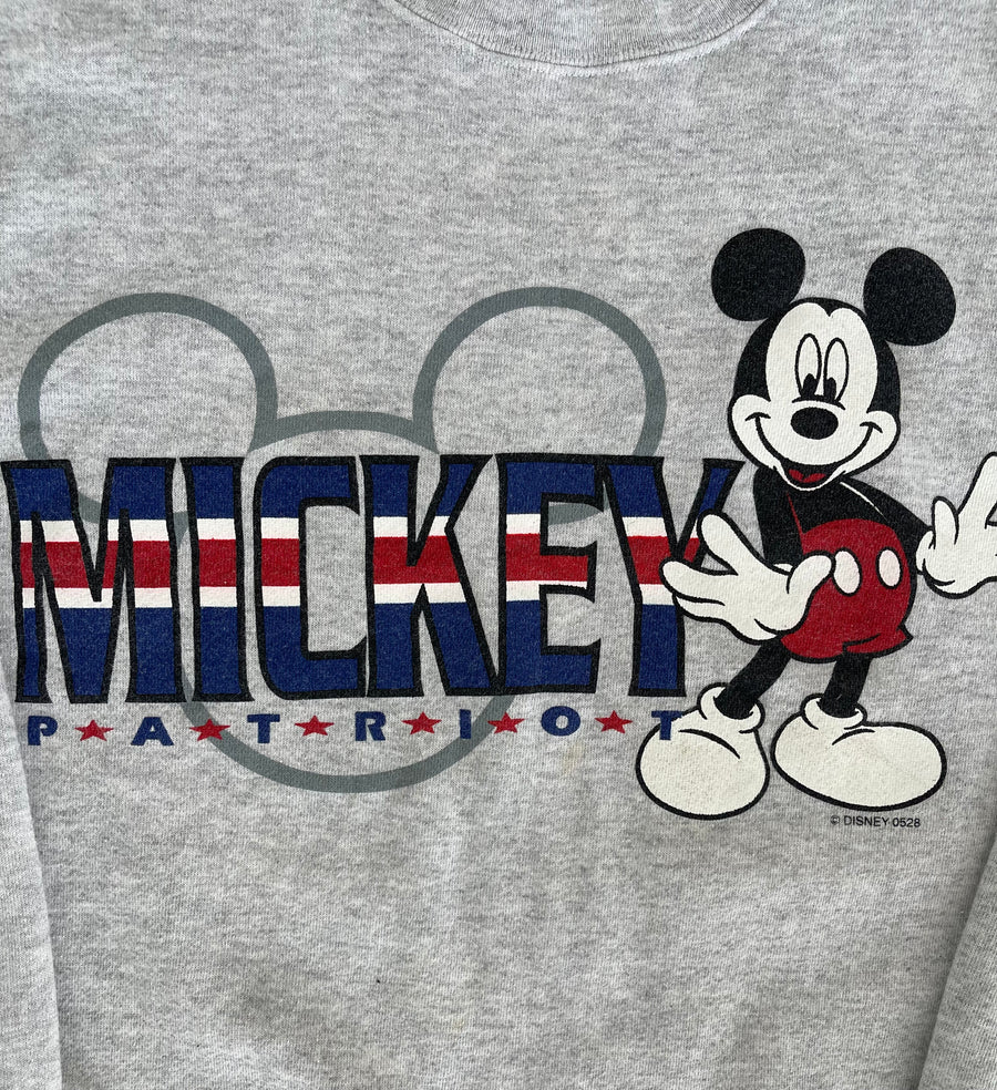 Vintage Mickey Mouse Patriot Sweater L