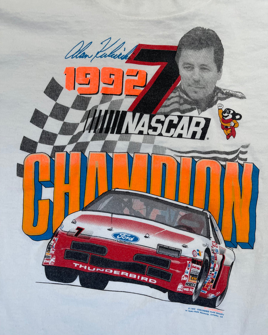 Vintage 1992 Alan Kulwicki Nascar Racing Tee XL