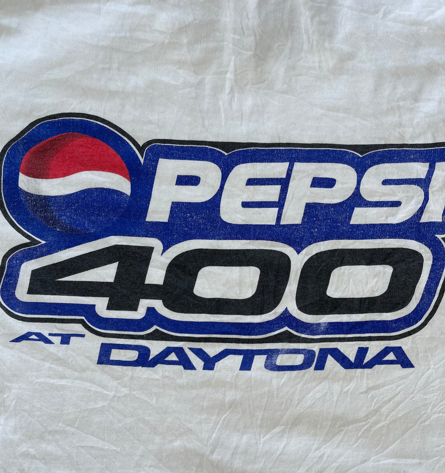 Vintage 90s Pepsi 400 Daytona Tee L