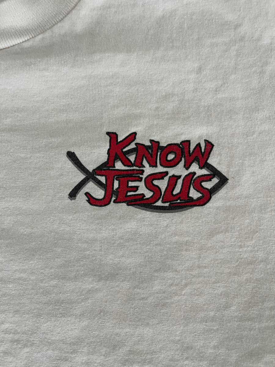 Vintage Know Jesus Tee XL