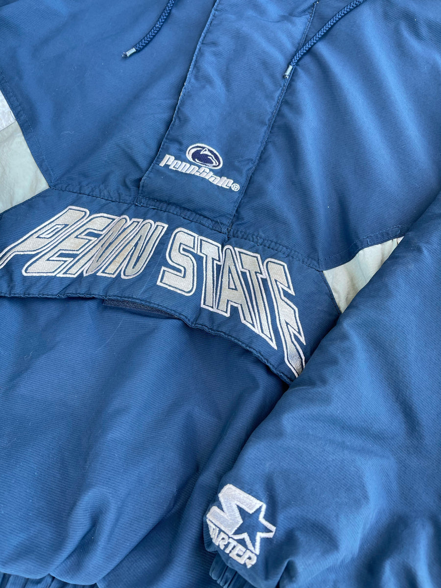 Vintage Starter Penn State Nittany Lions Pullover Jacket L