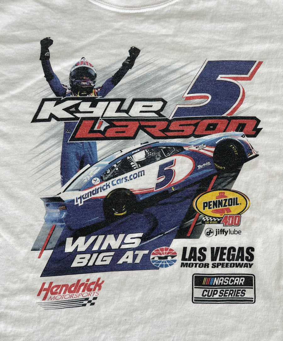 Vintage Kyle Larson Racing Tee L