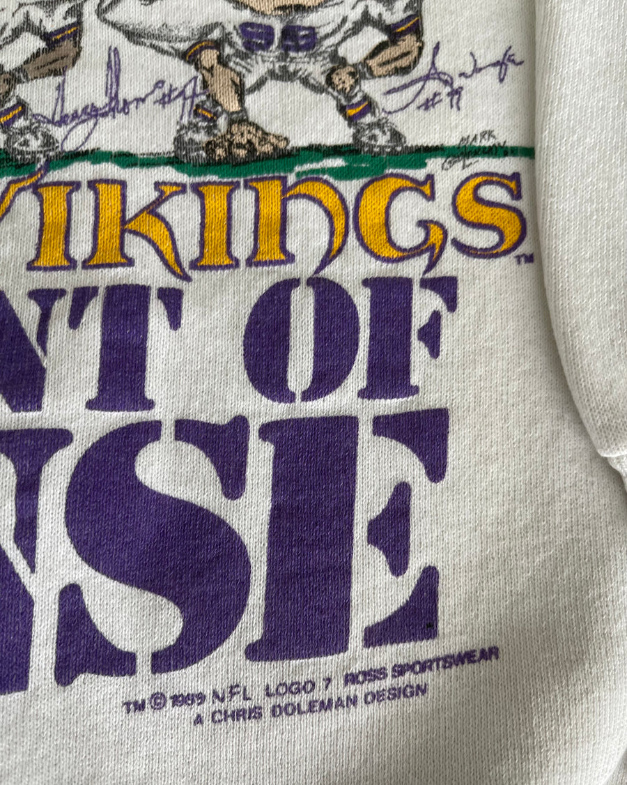 Vintage 1999 Minnesota Vikings Sweater L