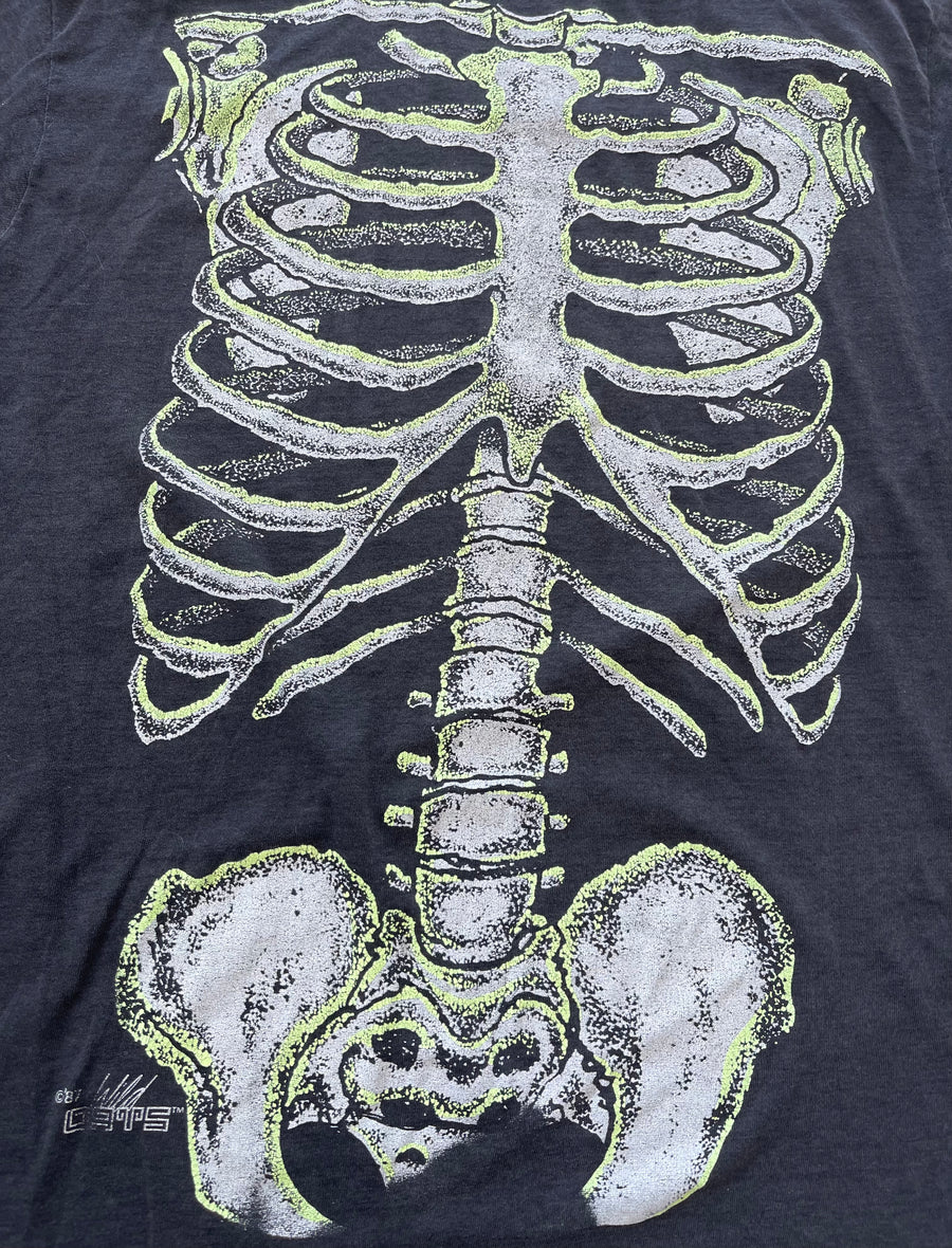 Vintage 1987 Wild Oats Skull Tee M