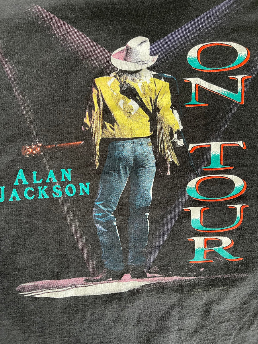 Vintage Alan Jackson On Tour Tee XL