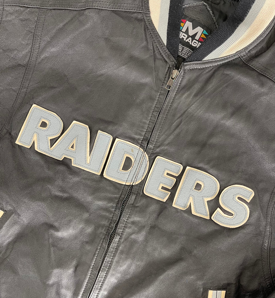 Vintage 1995 Los Angeles Oakland Raiders Jacket L