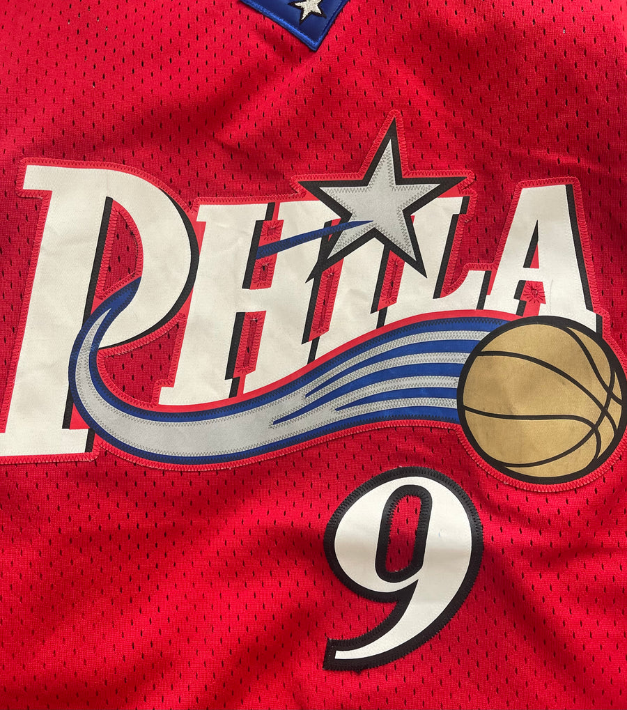 Adidas Andre Iguodala Philadelphia 76ers #9 Jersey L