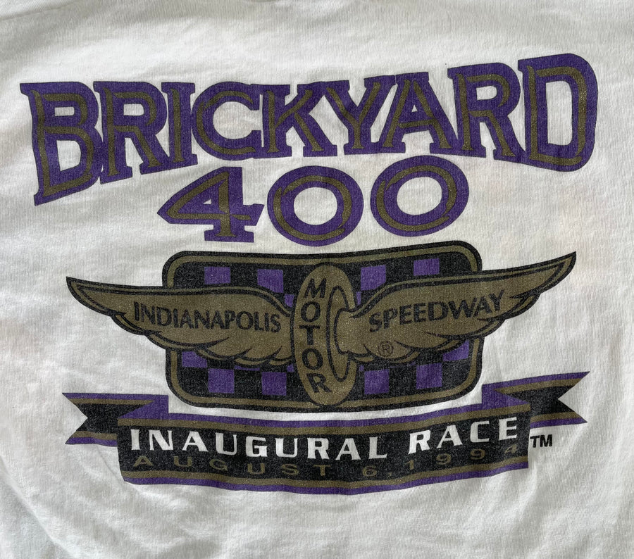 Vintage Brickyard 400 Racing Tee M