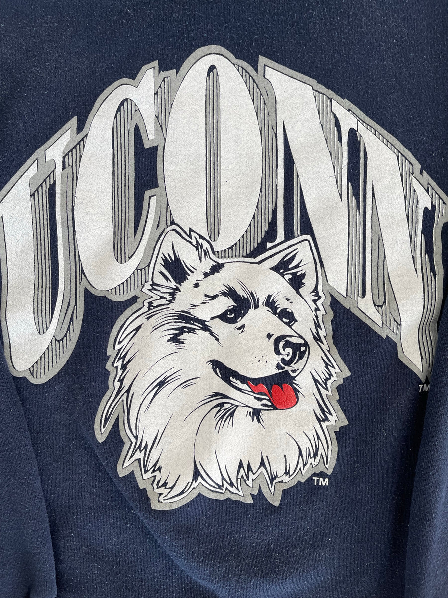 Vintage Uconn Huskies Sweater L