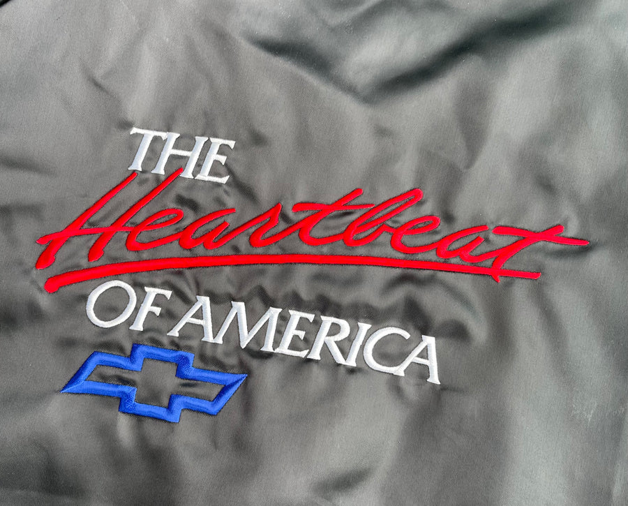 Vintage Chevrolet The Heartbeat of America Jacket L