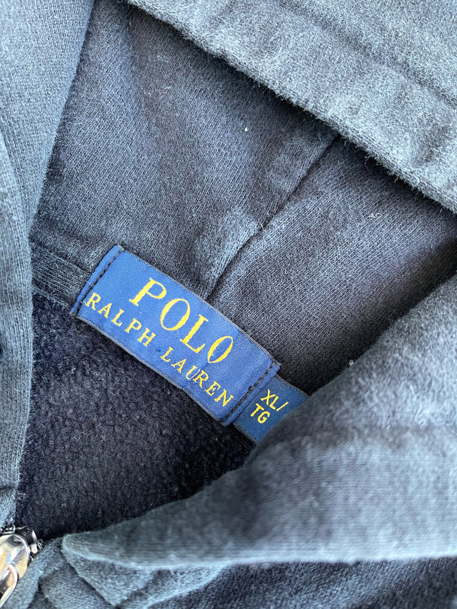 Polo Bear Ralph Lauren Zip Up Hoodie L/XL