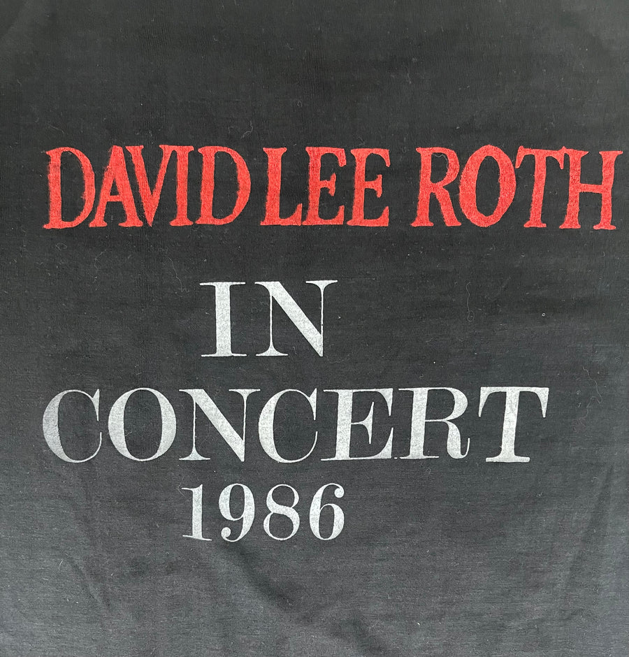 Vintage 1986 David Lee Roth Tee S