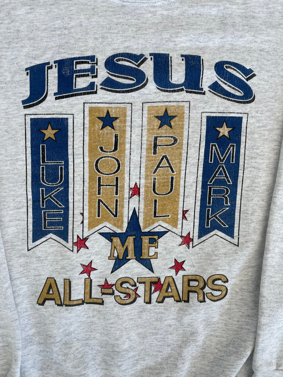 Vintage Jesus All Stars Sweater M
