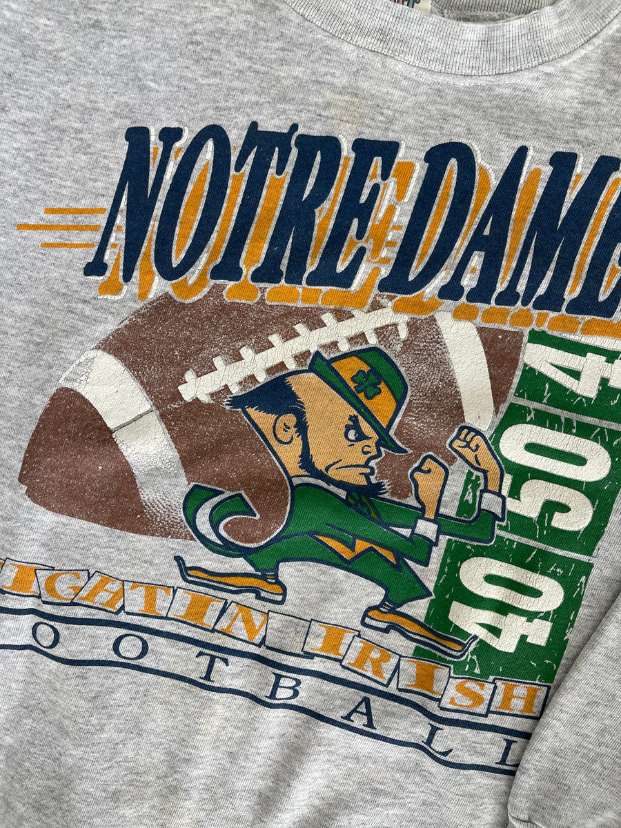Vintage Notre Dame Fightin Irish Sweater L