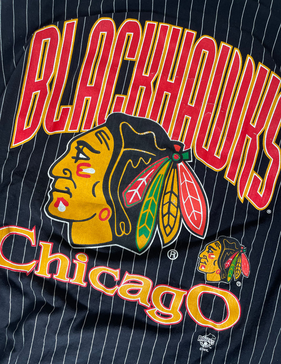 Vintage Chicago Blackhawks Jersey L