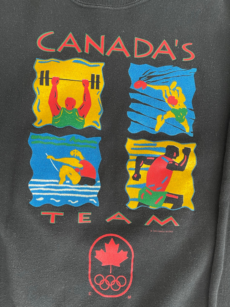 Vintage 1994 Team Canada Crewneck Sweater XXL