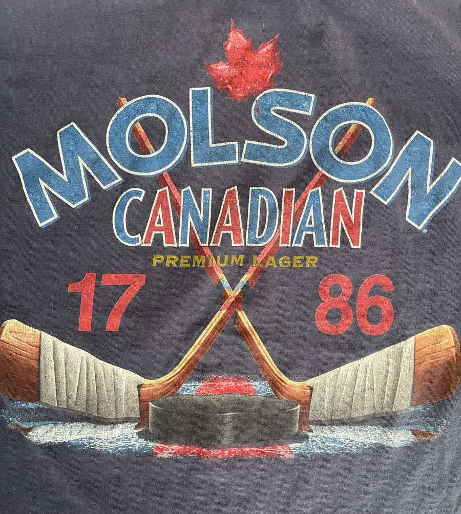 Vintage Molson Canadian Tee L