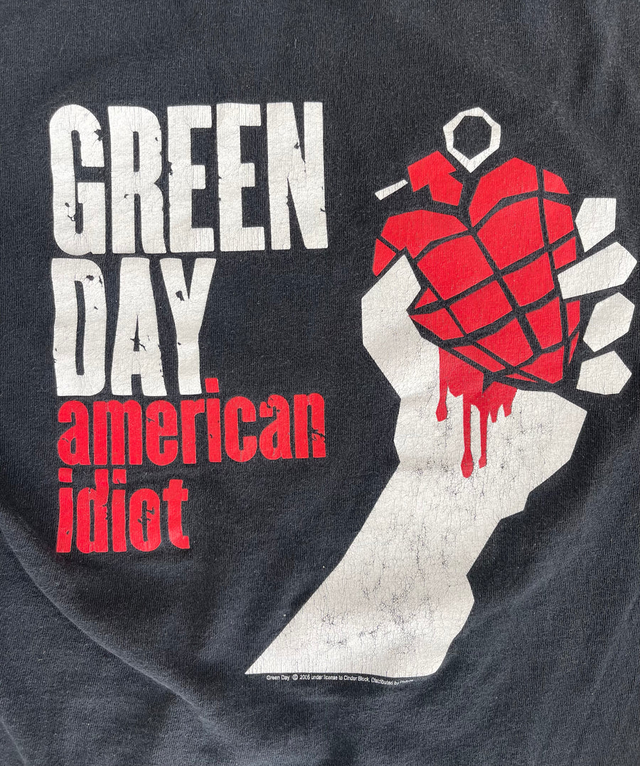 Vintage 2006 Green Day American Idiot Tee M