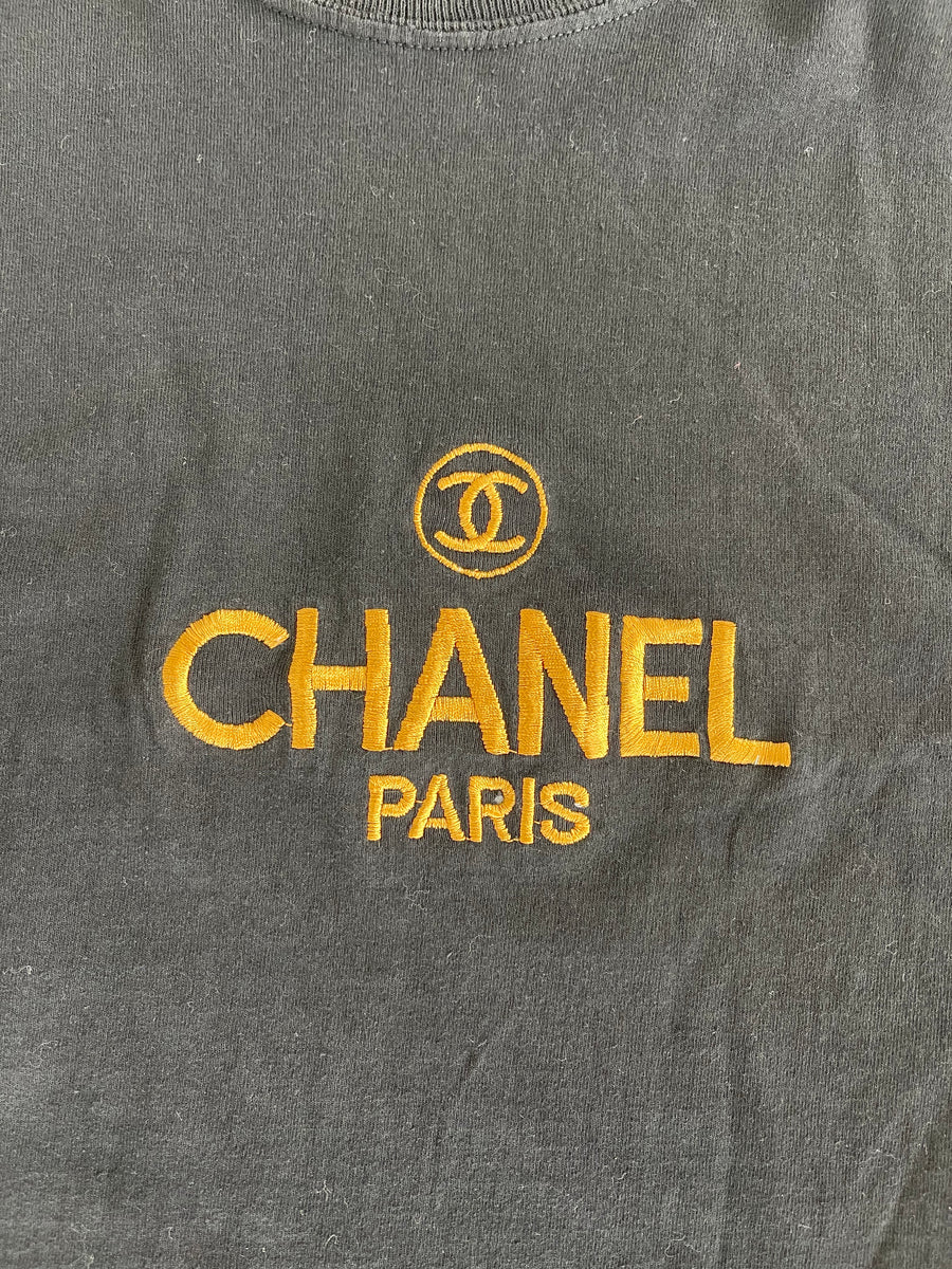 Vintage Chanel Paris Tee L