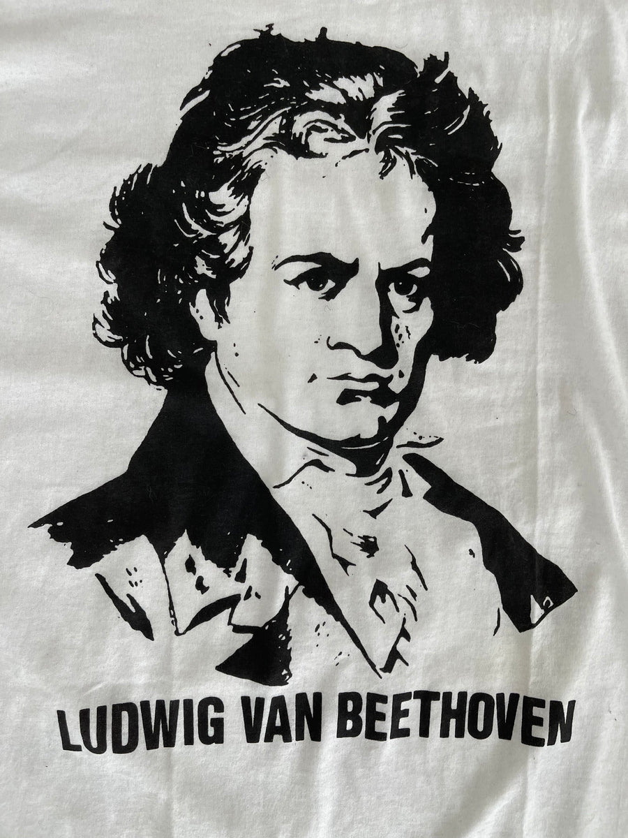 Vintage 80s Ludwig Van Beethvoven Tee XL