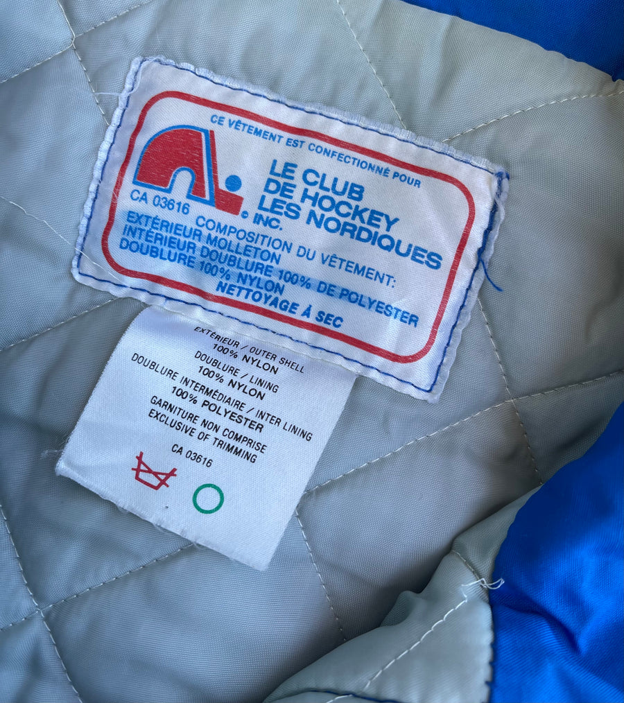 Vintage Quebec Nordiques Jacket M/L