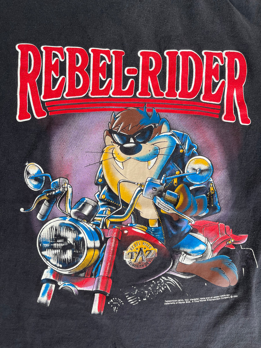 Vintage 1992 Taz Rebel Rider Tee XL