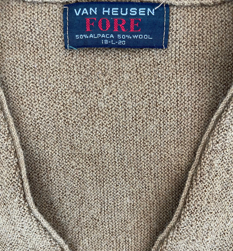 Vintage Wool Van Heusen Cardigan S