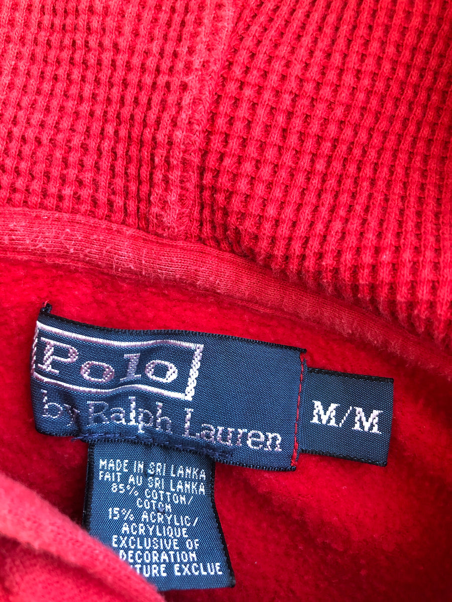 Vintage Polo Bear Ralph Lauren Pullover Hoodie M
