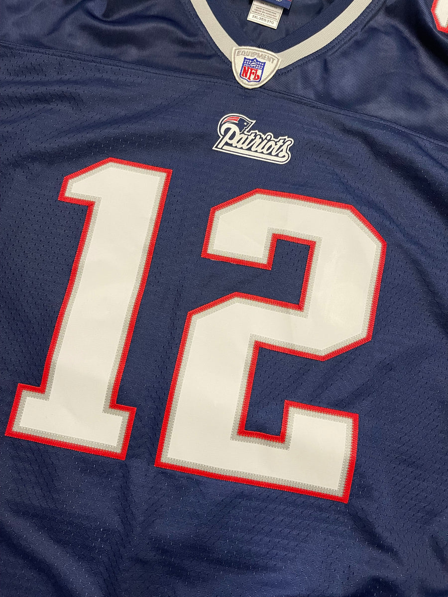 New England Patriots Tom Brady #12 Jersey XXL