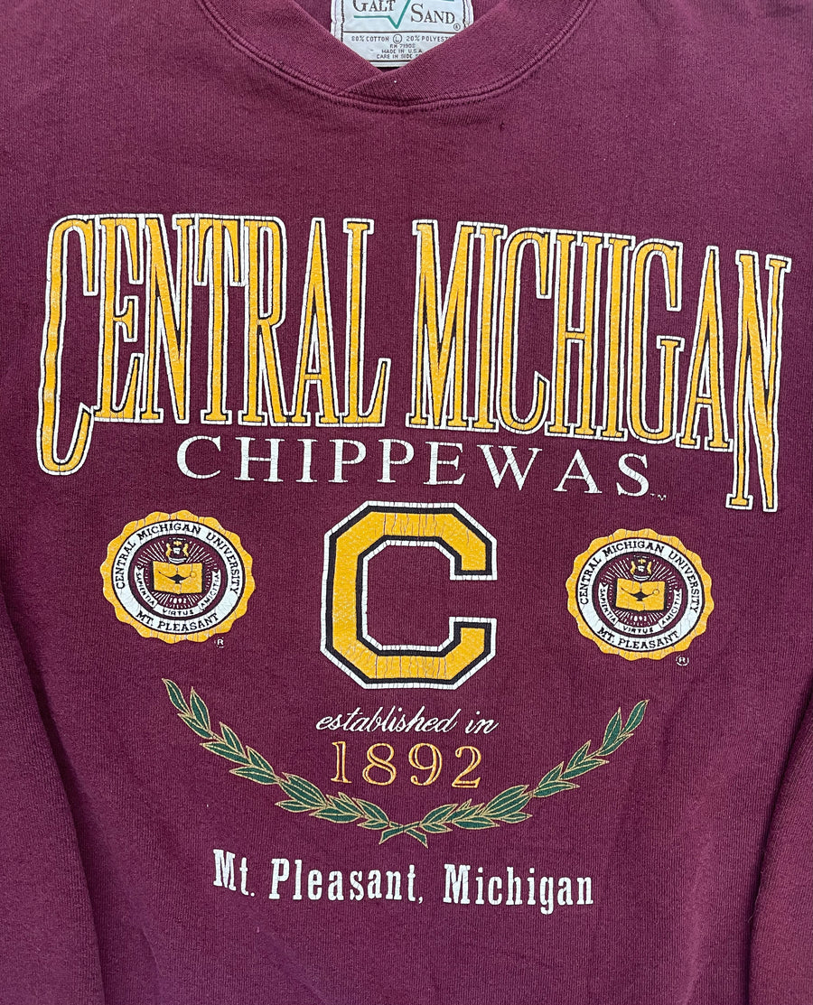 Vintage Central Michigan Sweater L