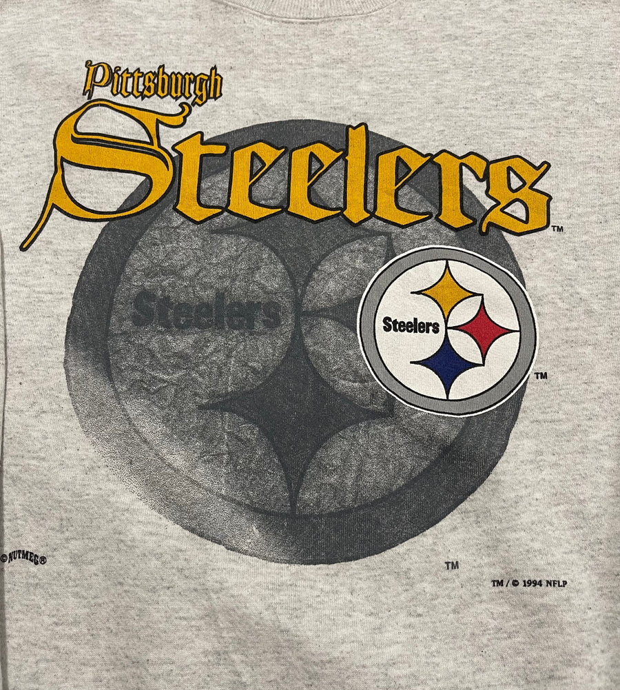 Vintage 1994 Nutmeg Pittsburgh Steelers Crewneck Sweater L
