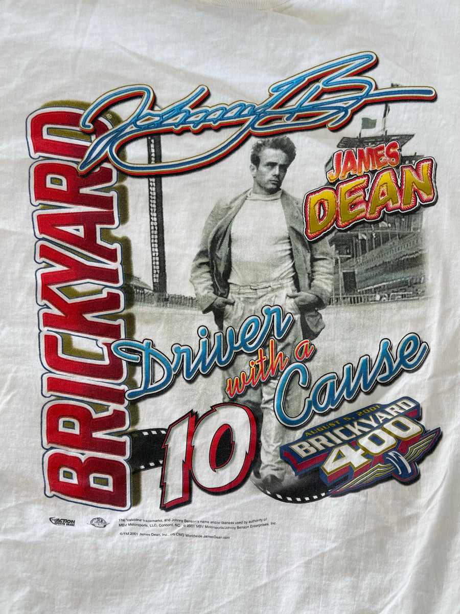 Vintage 2001 James Dean Nascar Racing Tee XL