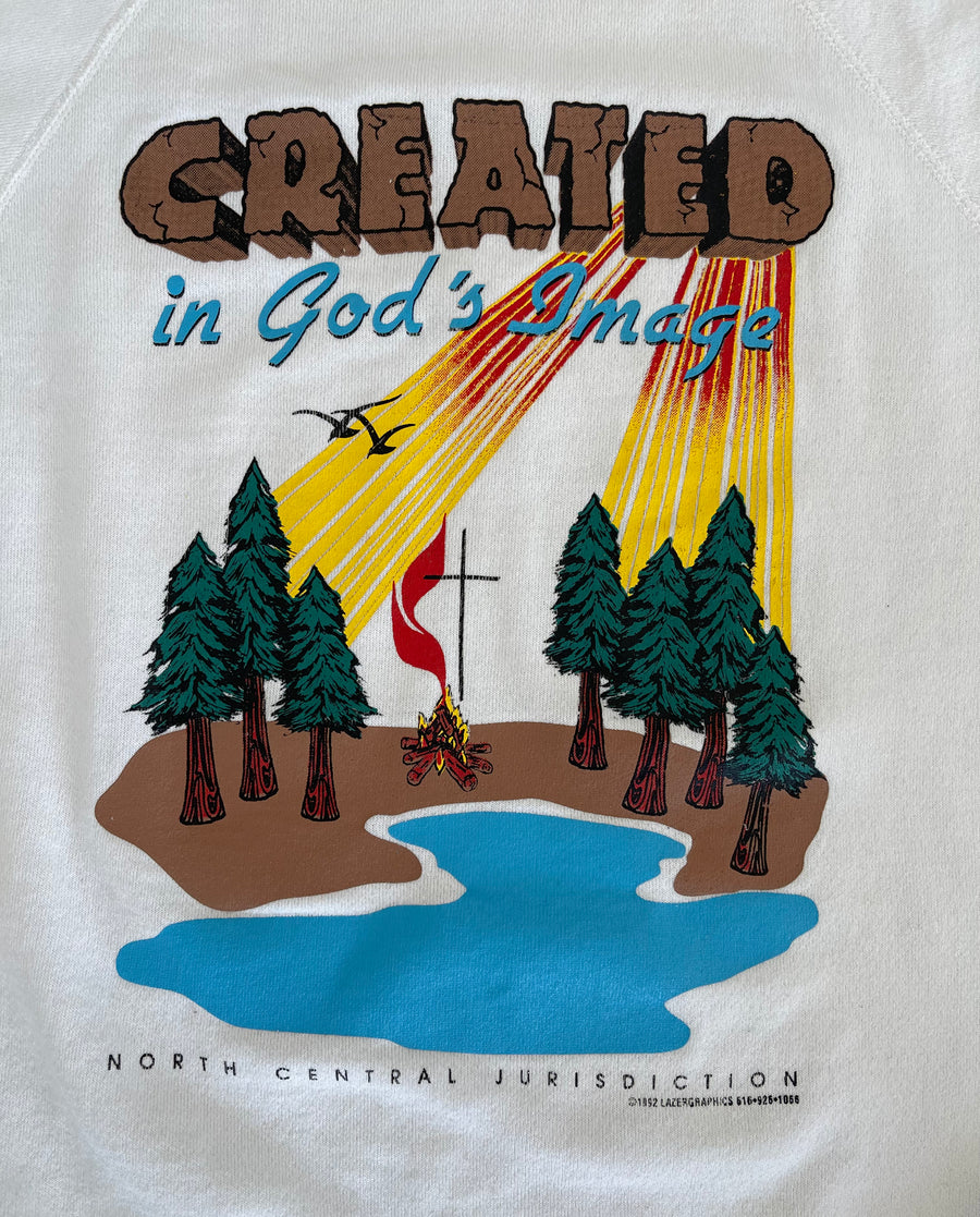 Vintage 1992 Created in God's Image Sweater L