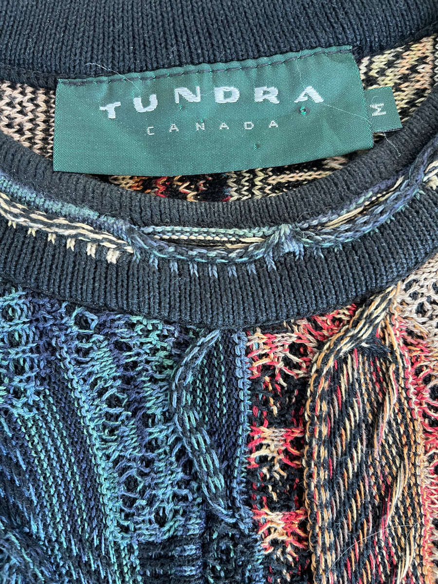 Vintage Tundra Coogi Style Sweater M