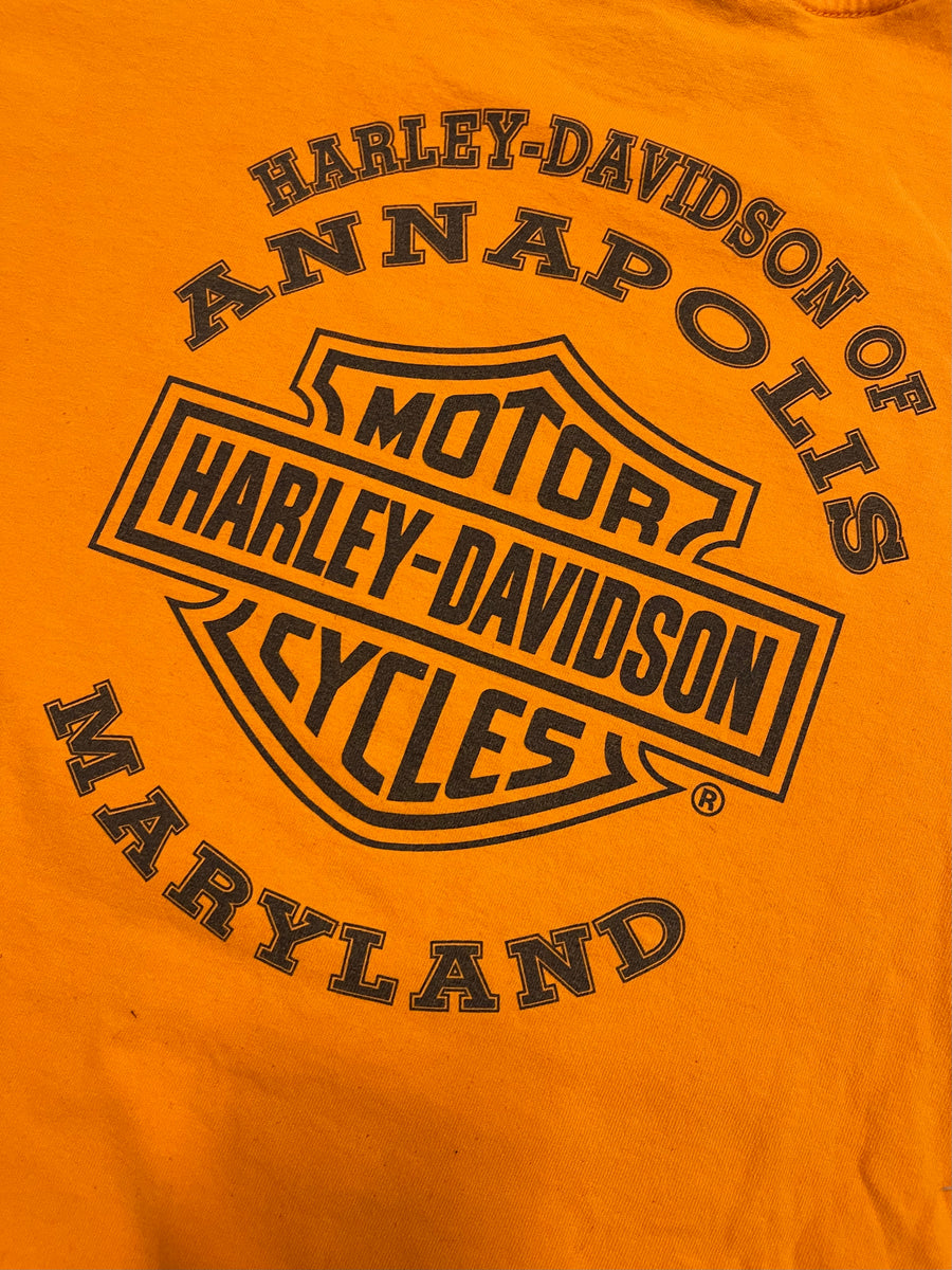 Vintage Harley Davidson Annapolis Maryland Tee XL
