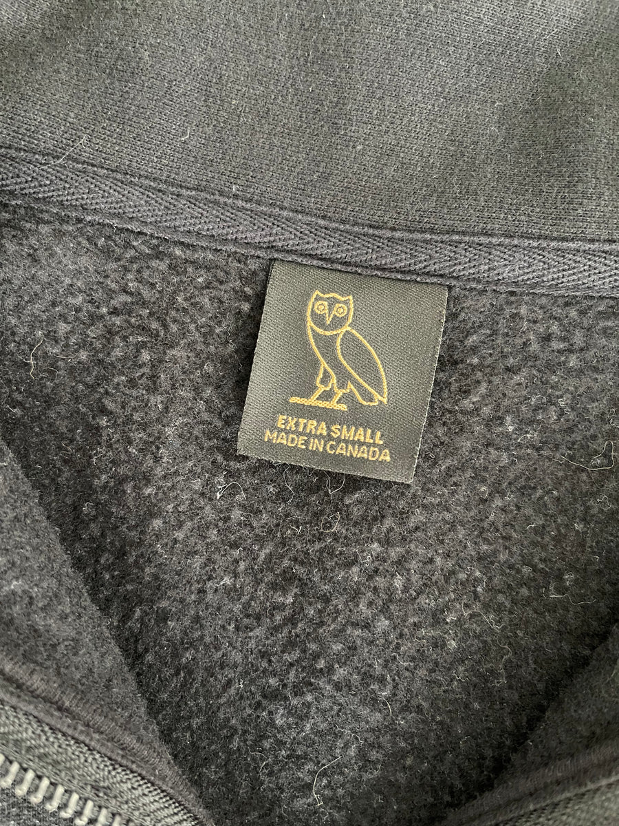 Drake OVO Octobers Very Own Half Zip Sweater S