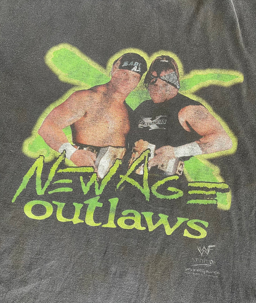 Vintage 1999 WWF New Age Outlaws DX Tee XL