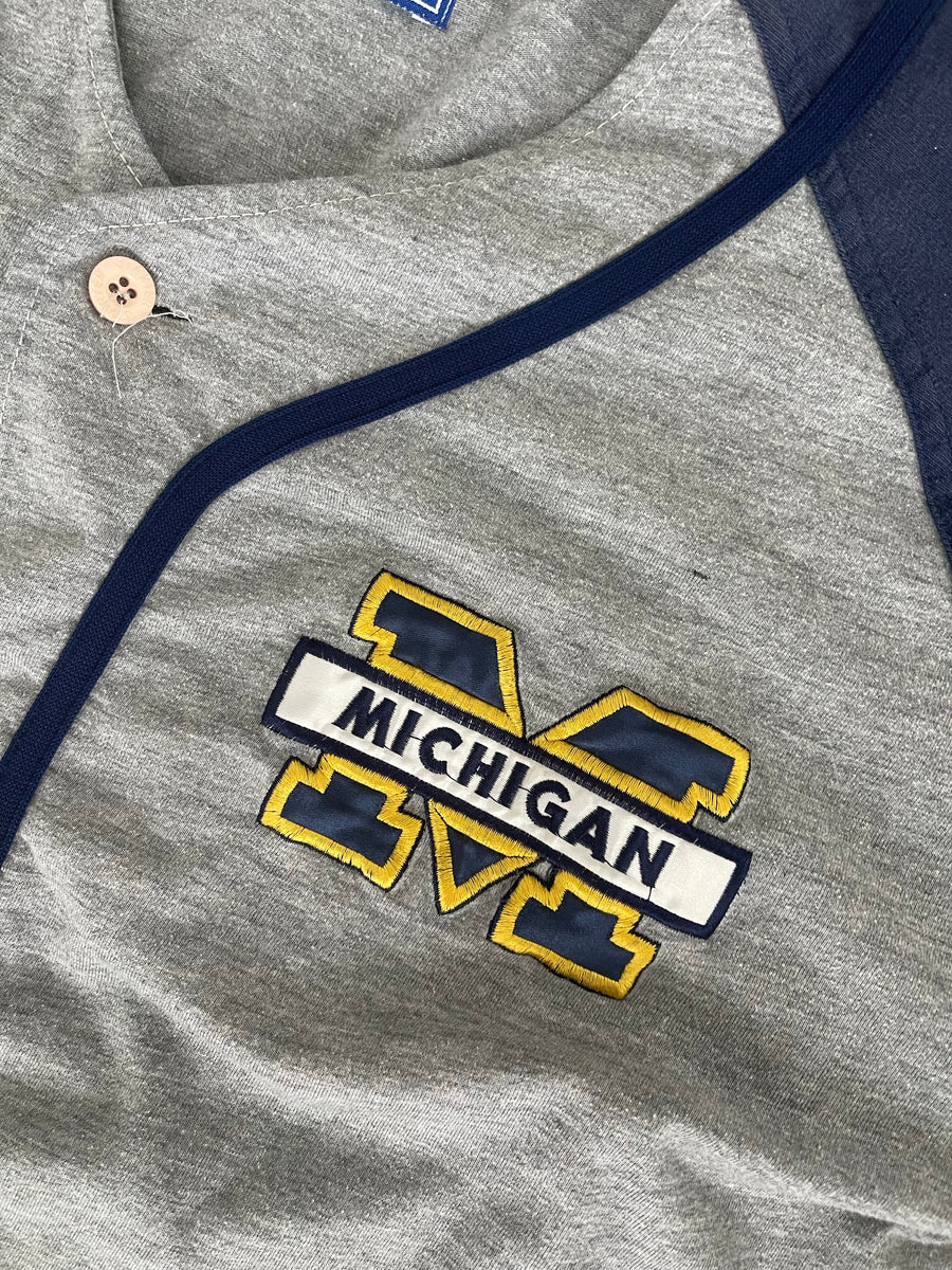 Vintage Starter Michigan Wolverines Jersey L
