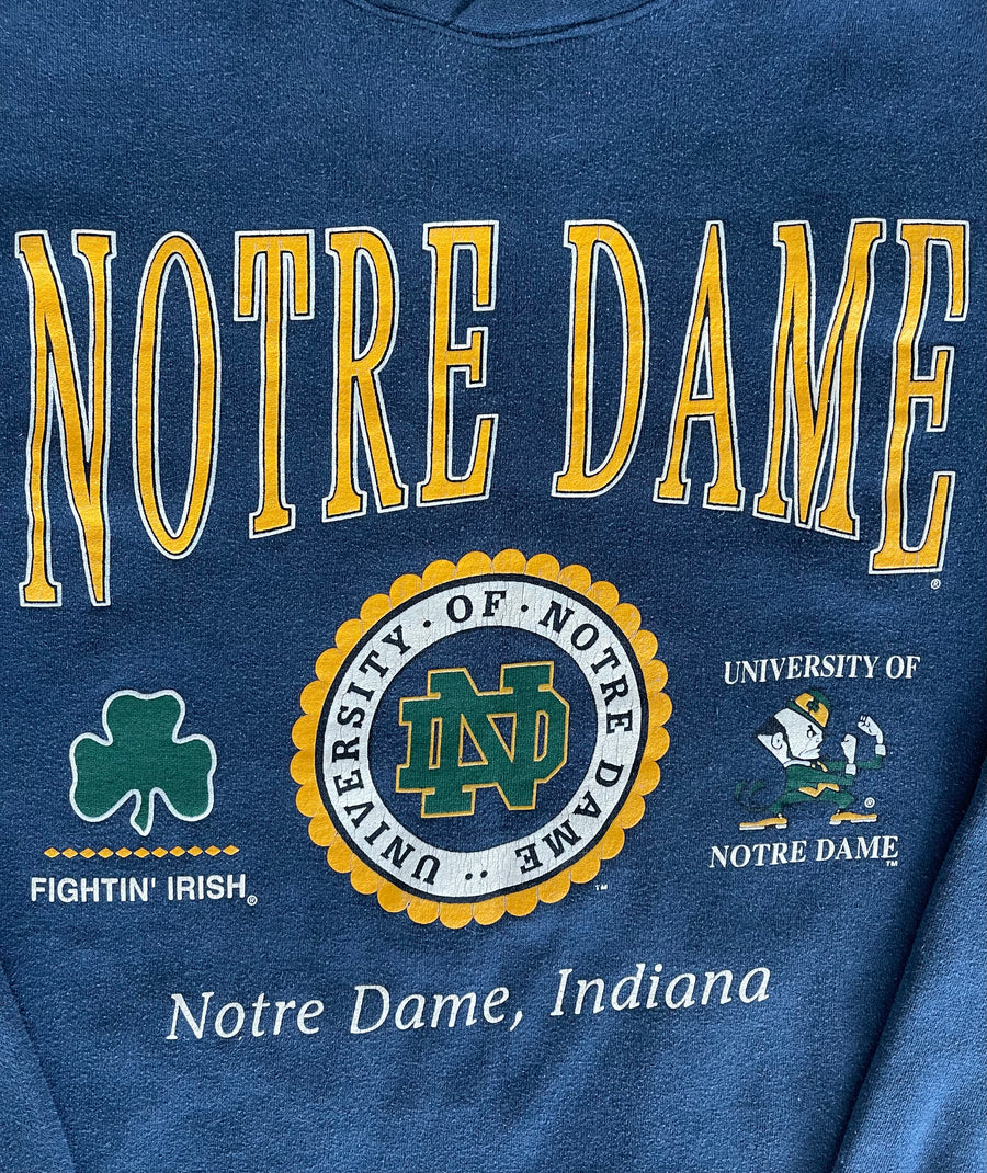 Vintage Notre Dame Fightin Irish Sweater L