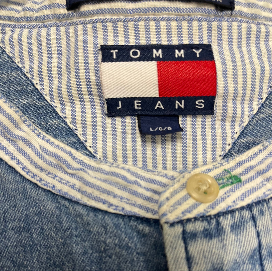 Vintage Denim Tommy Hilfiger Button Up L