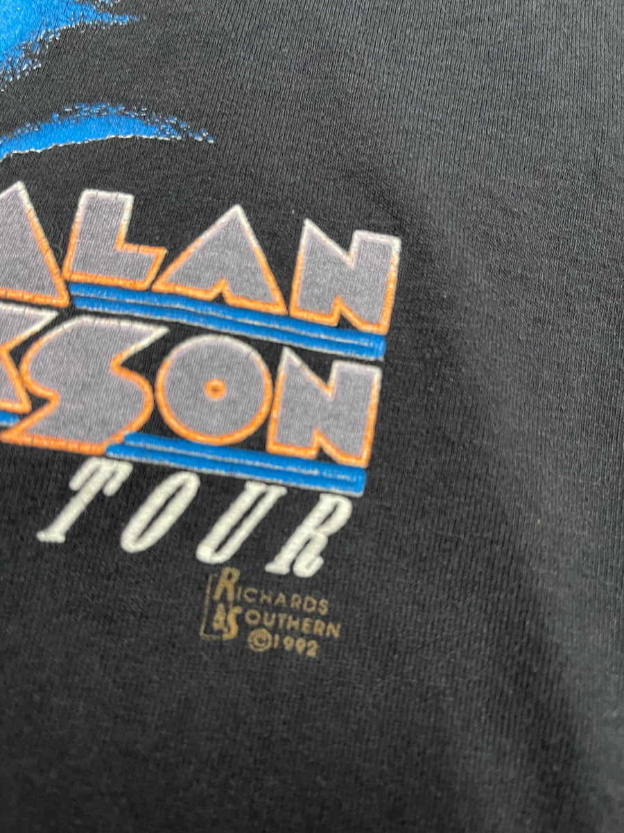 Vintage 1992 Alan Jackson Livin On Tour Tee XL