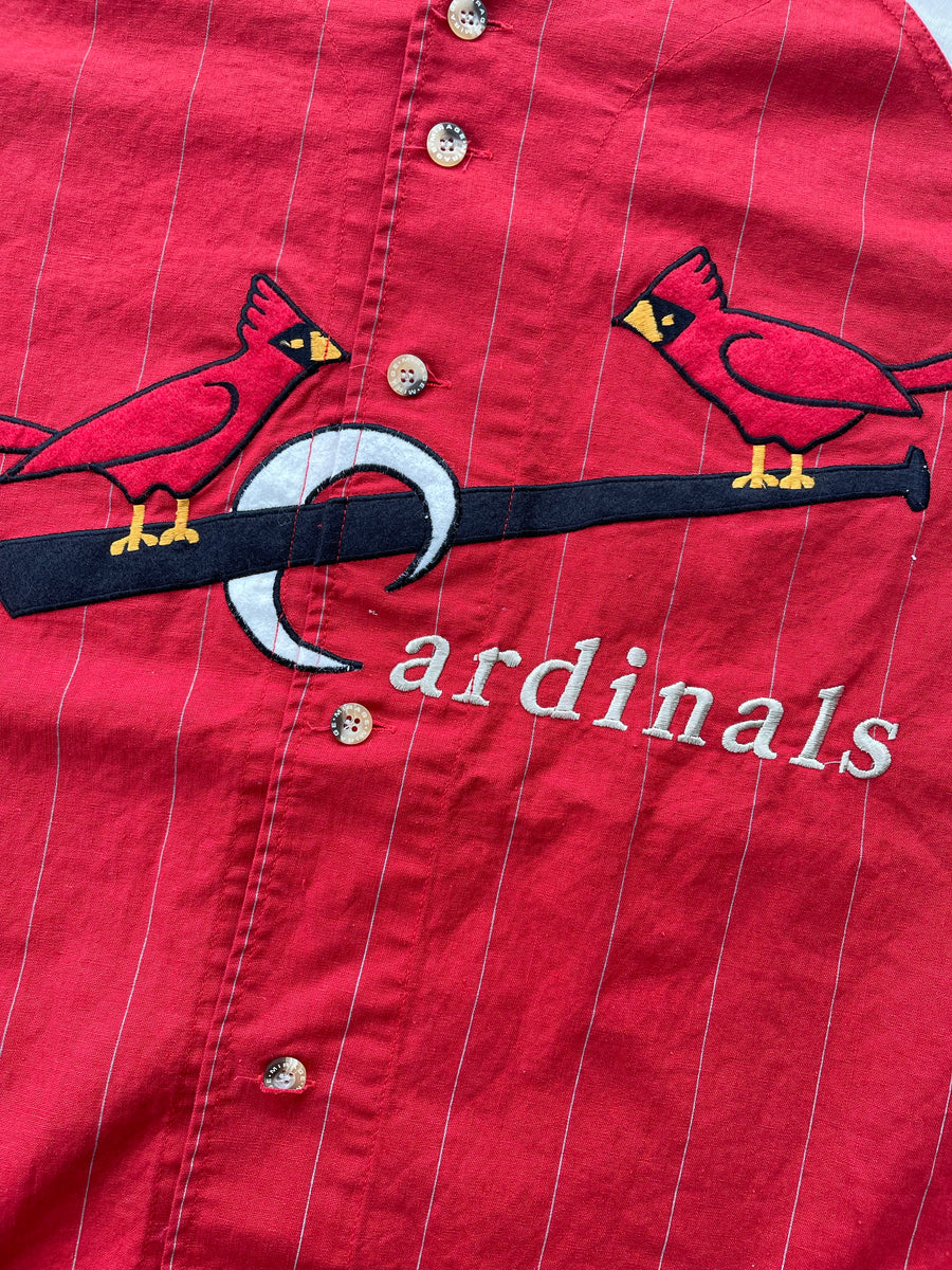 Vintage St. Louis Cardinals Pinstripe Jersey XL