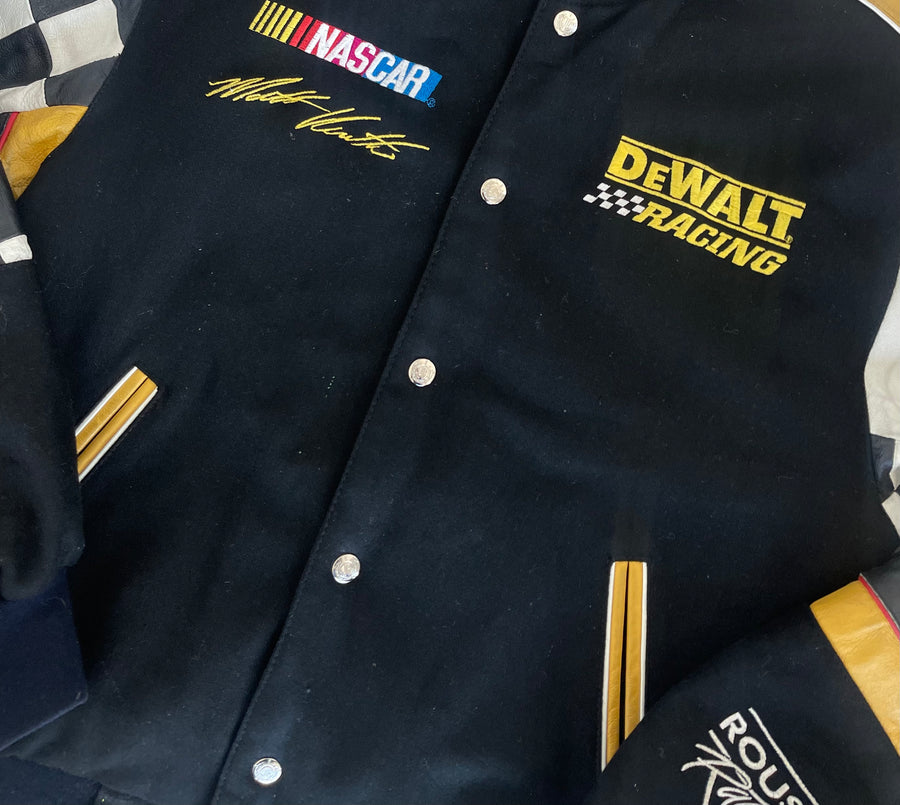 Vintage Jeff Hamilton Nascar Dewalt Racing Jacket M