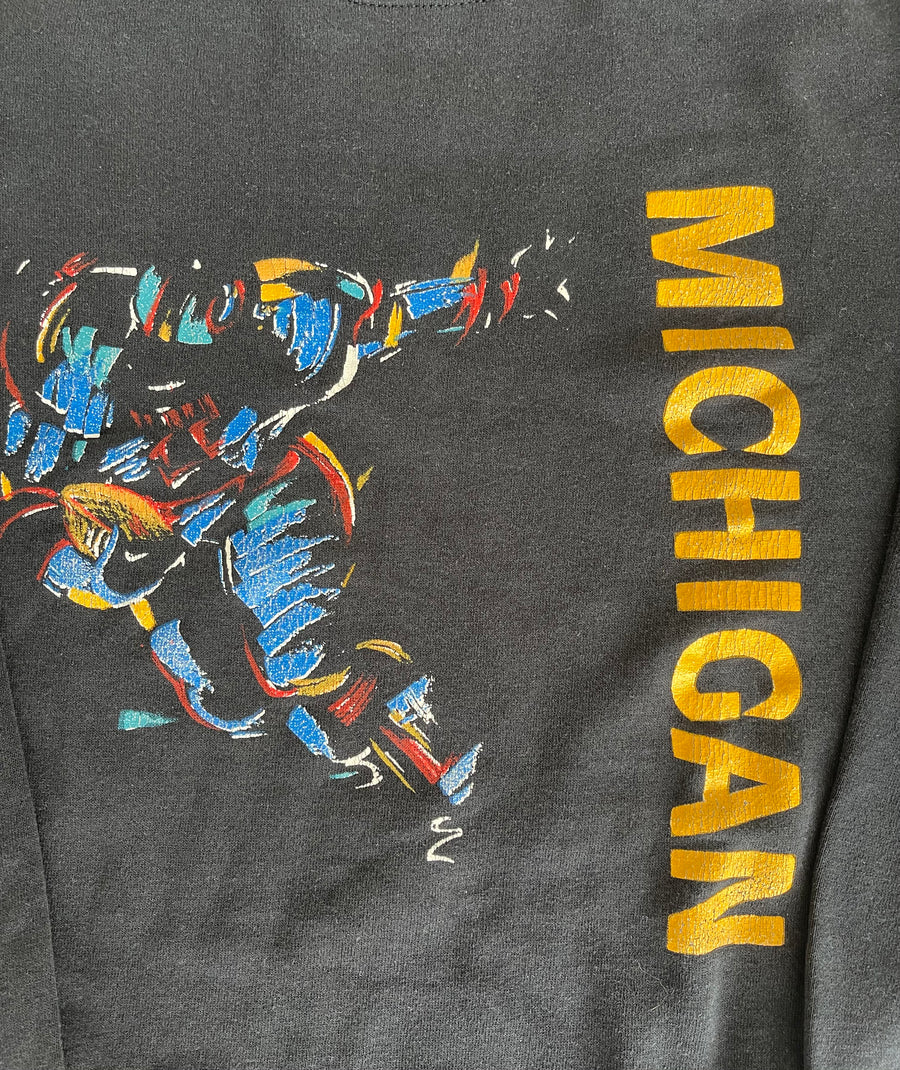 Vintage Michigan Football Sweater S
