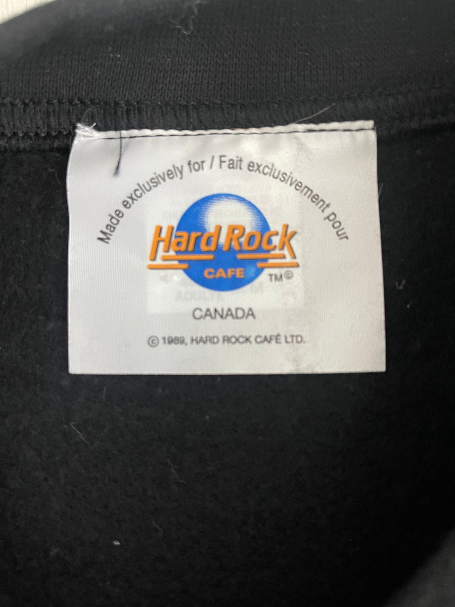 Vintage 1989 Hard Rock Cafe Toronto Skydome Sweater L