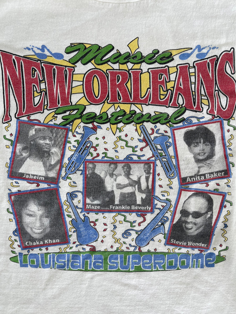 Vintage 2003 New Orleans Louisiana Superdome Music Fest Tee M