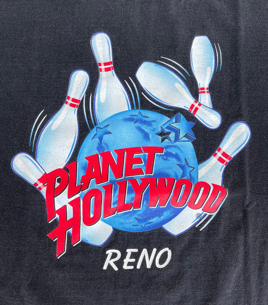 Vintage 90s Planet Hollywood Reno Promo Tee L