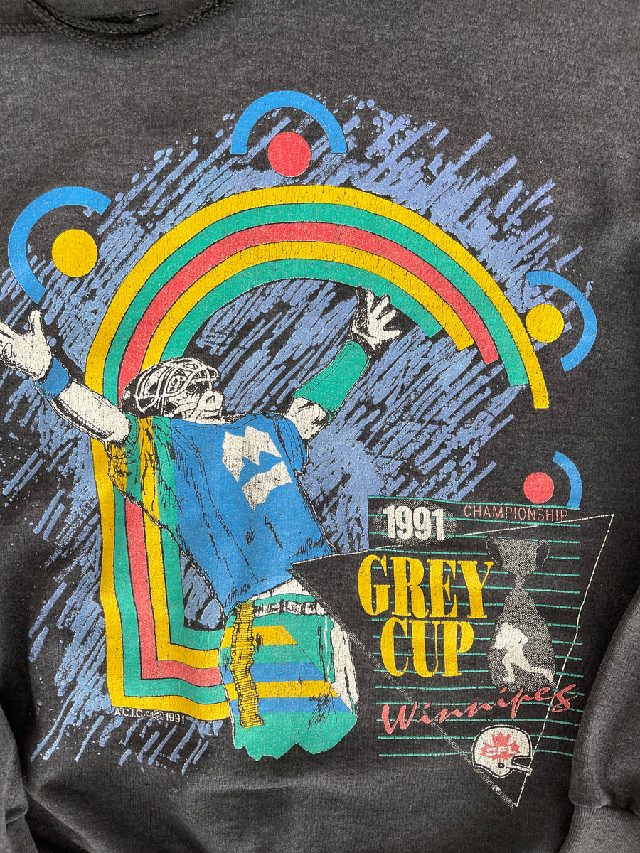 Vintage 1991 Winnipeg Grey Cup Sweater L